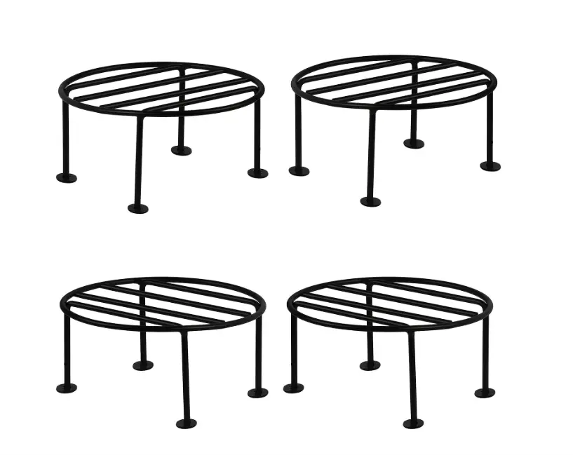 Round Galvanised Metal Stand